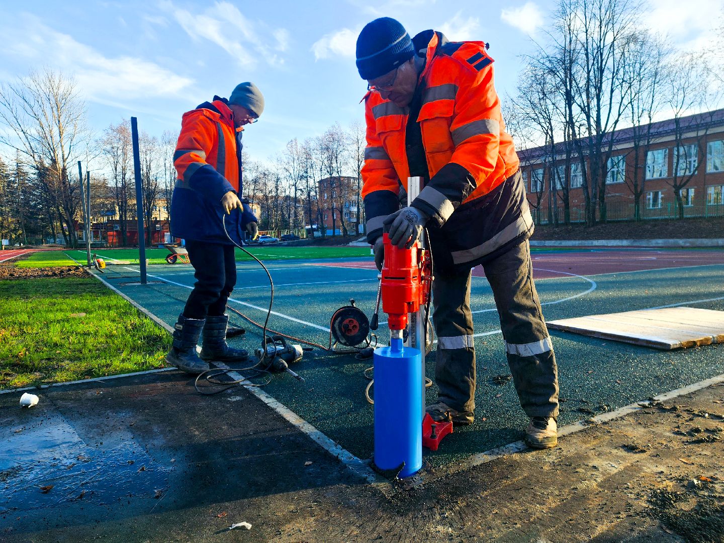 пущино, серпухов, спорт, школьный стадион,