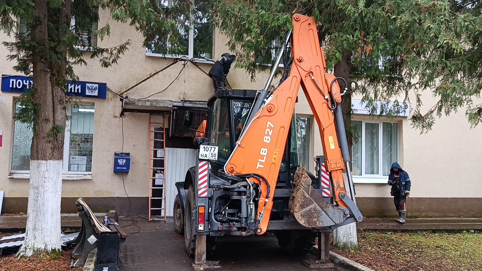 городской округ восход, благоустройство, козырек, входная группа,