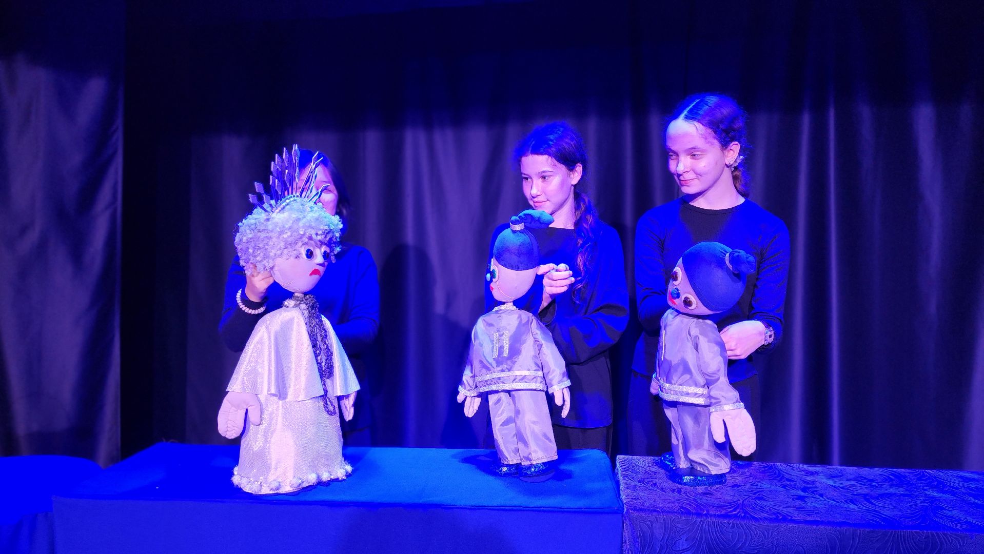 клин, дом детского творчества, кукольный театр, буратино, новогодний спектакль,