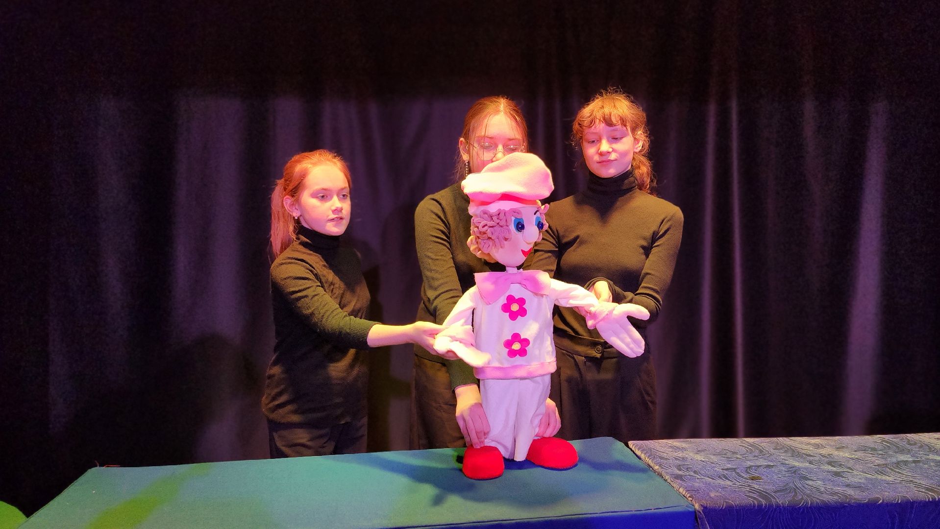 клин, дом детского творчества, кукольный театр, буратино, новогодний спектакль,