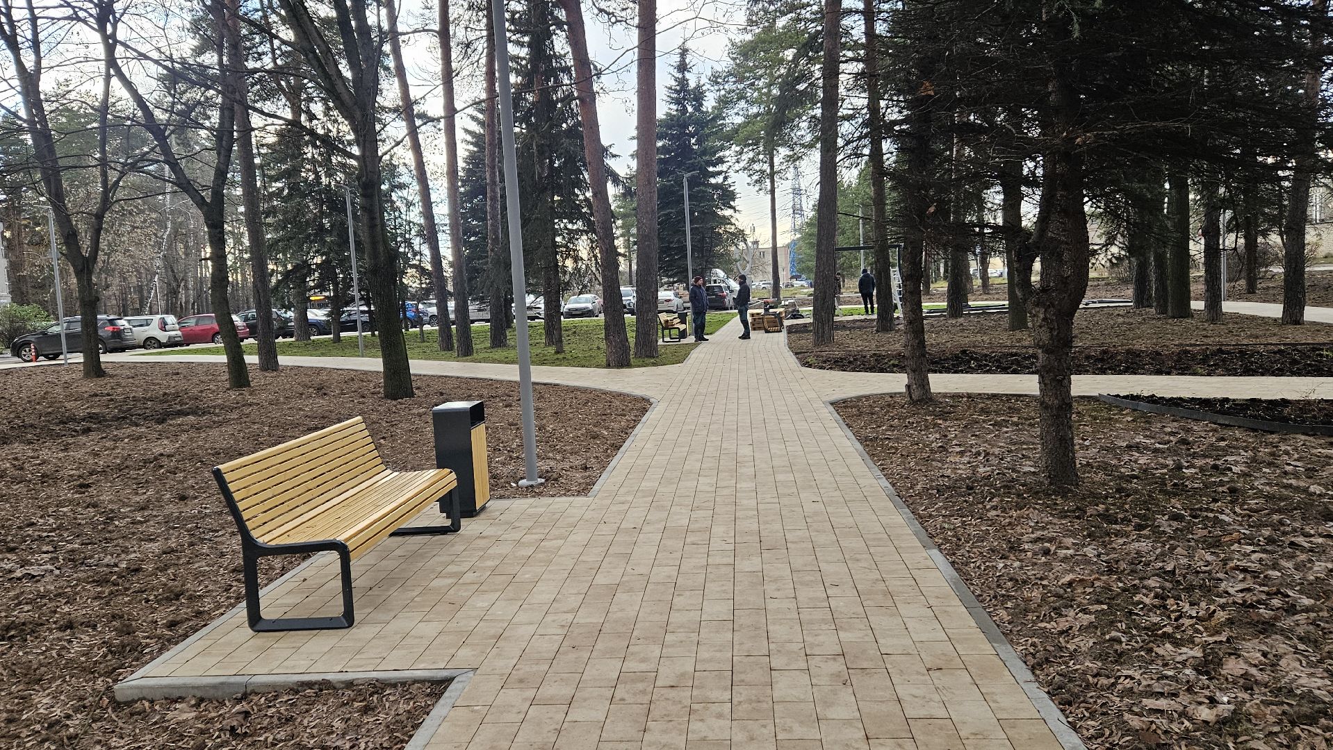 сквер, благоустройство, жуковский,