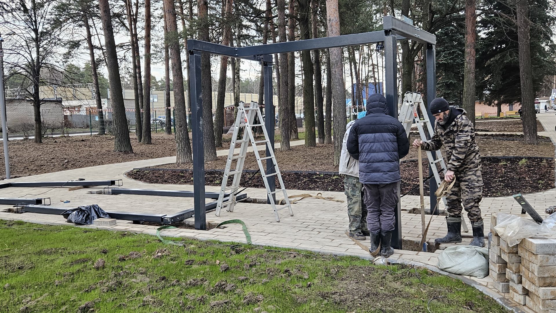 сквер, благоустройство, жуковский,