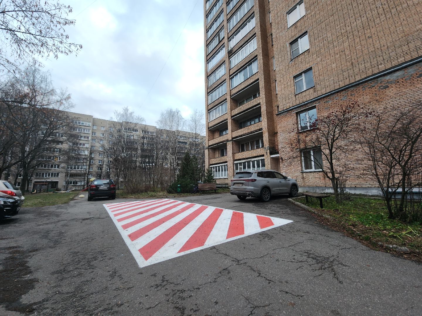 Черноголовка, Парковка спецтранспорта, Дороги,