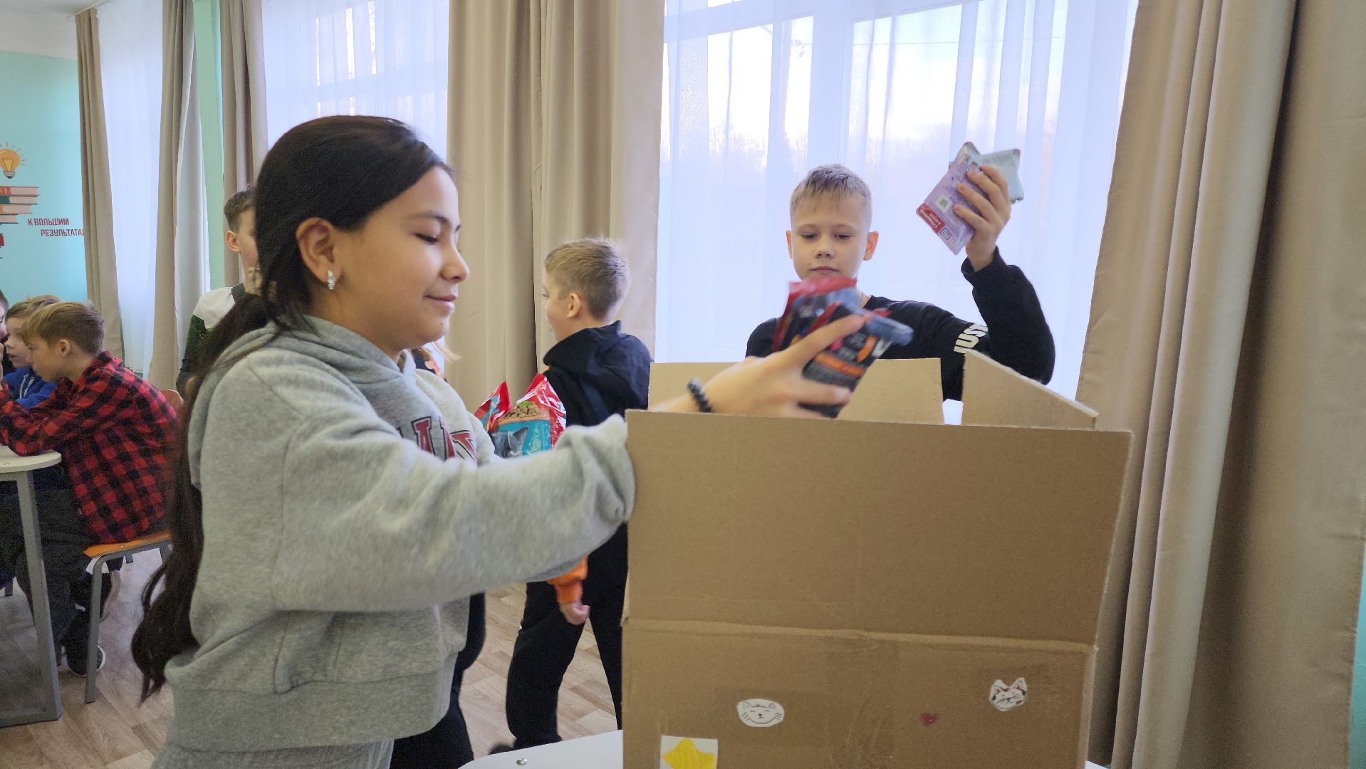 кашира, школа, движение первых, мастер-класс, автомат калашникова, приют для бездомных животных,