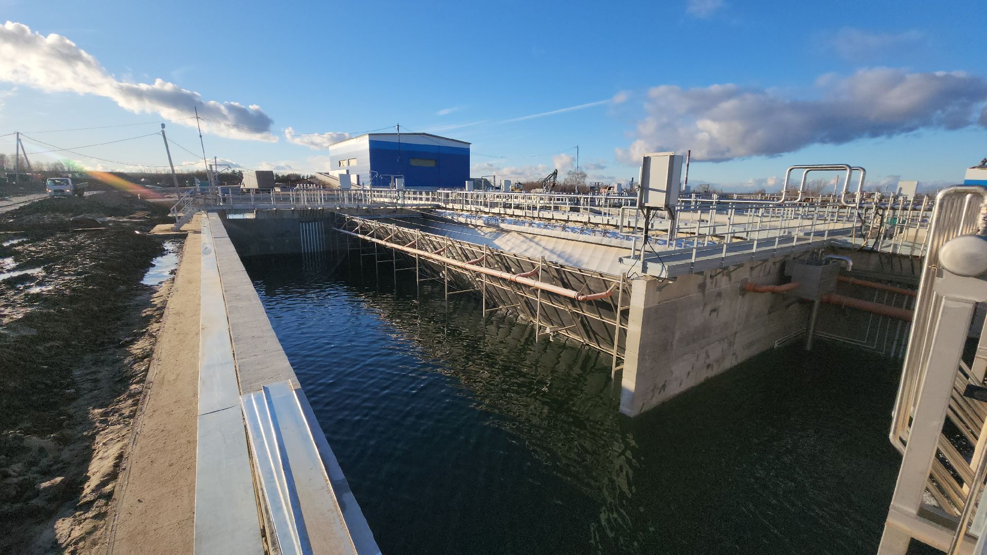 очистные сооружения, кашира, строительство, канализационная сеть, новые технологии,