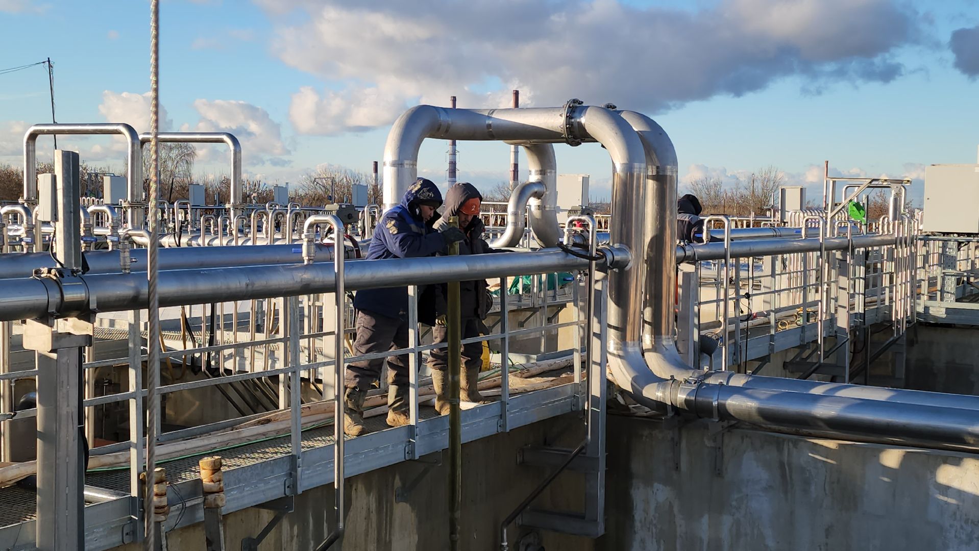 очистные сооружения, кашира, строительство, канализационная сеть, новые технологии,