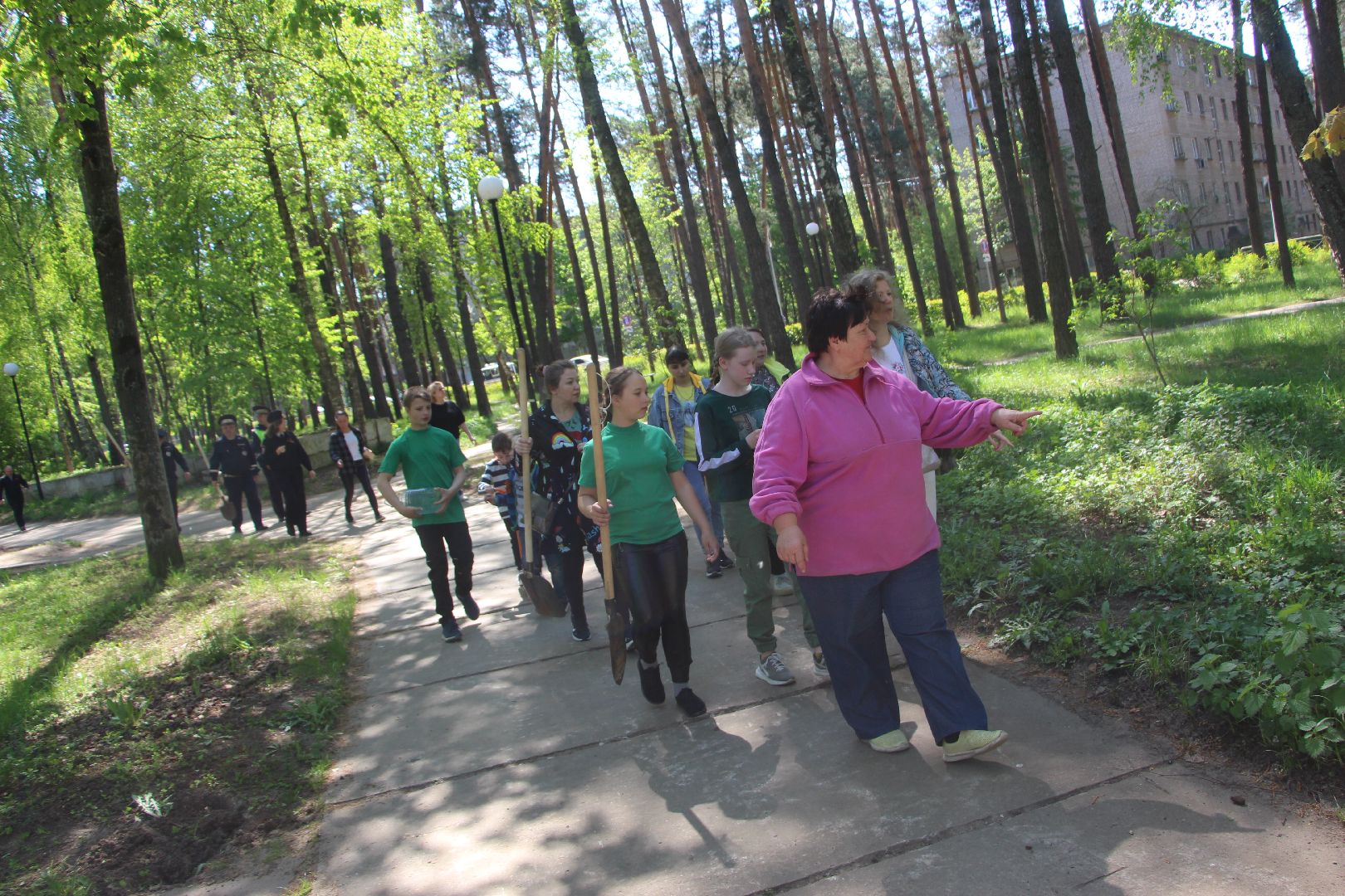 Лес победы, Протвино, экология, акция, озеленение
