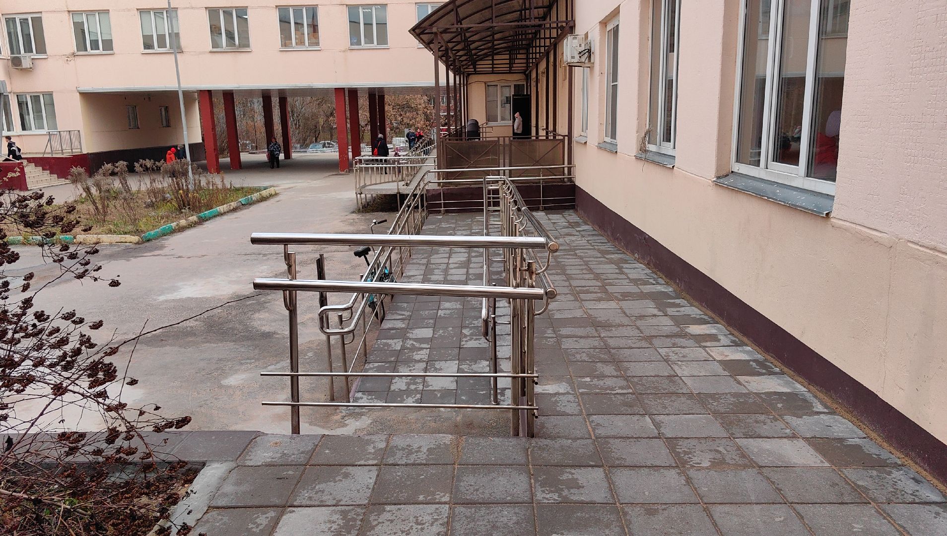 пондус, кральцо, козырек, ремонт, поликлиника,