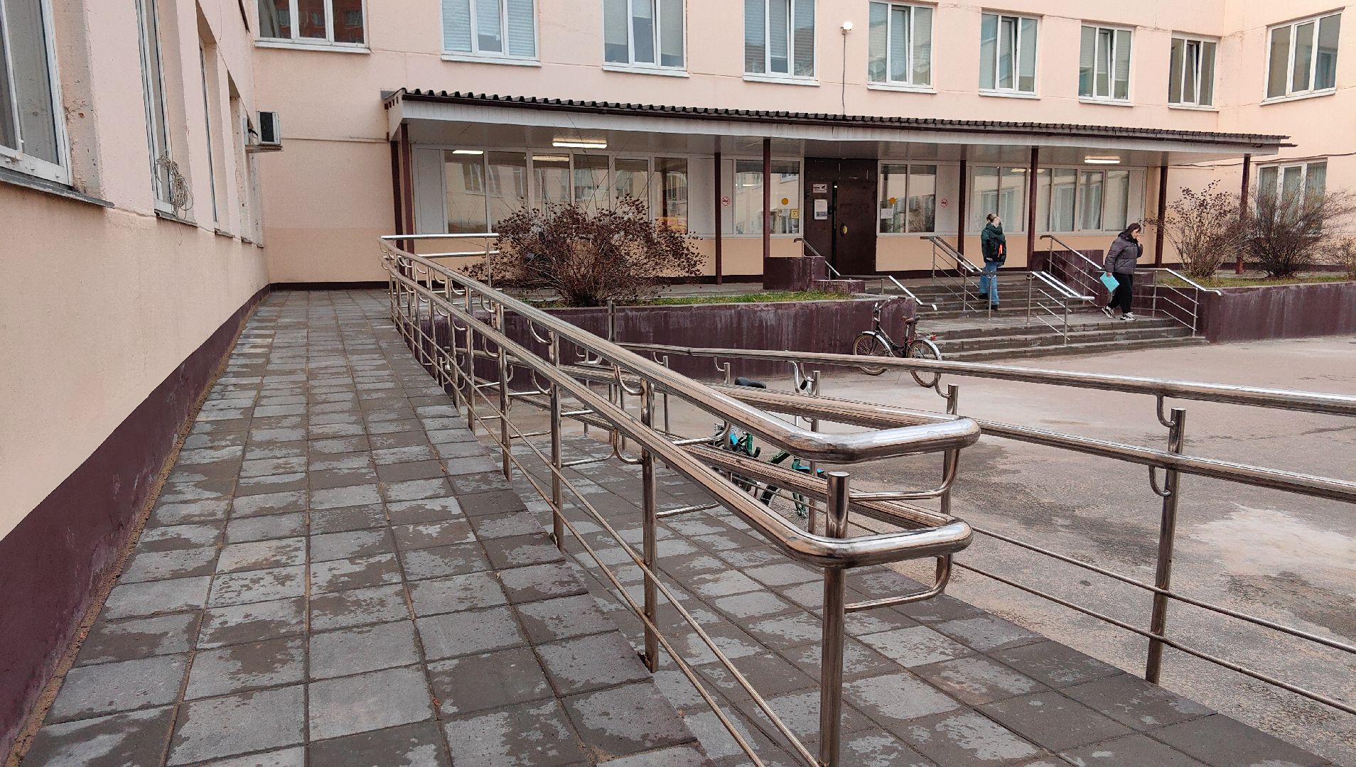 пондус, кральцо, козырек, ремонт, поликлиника,