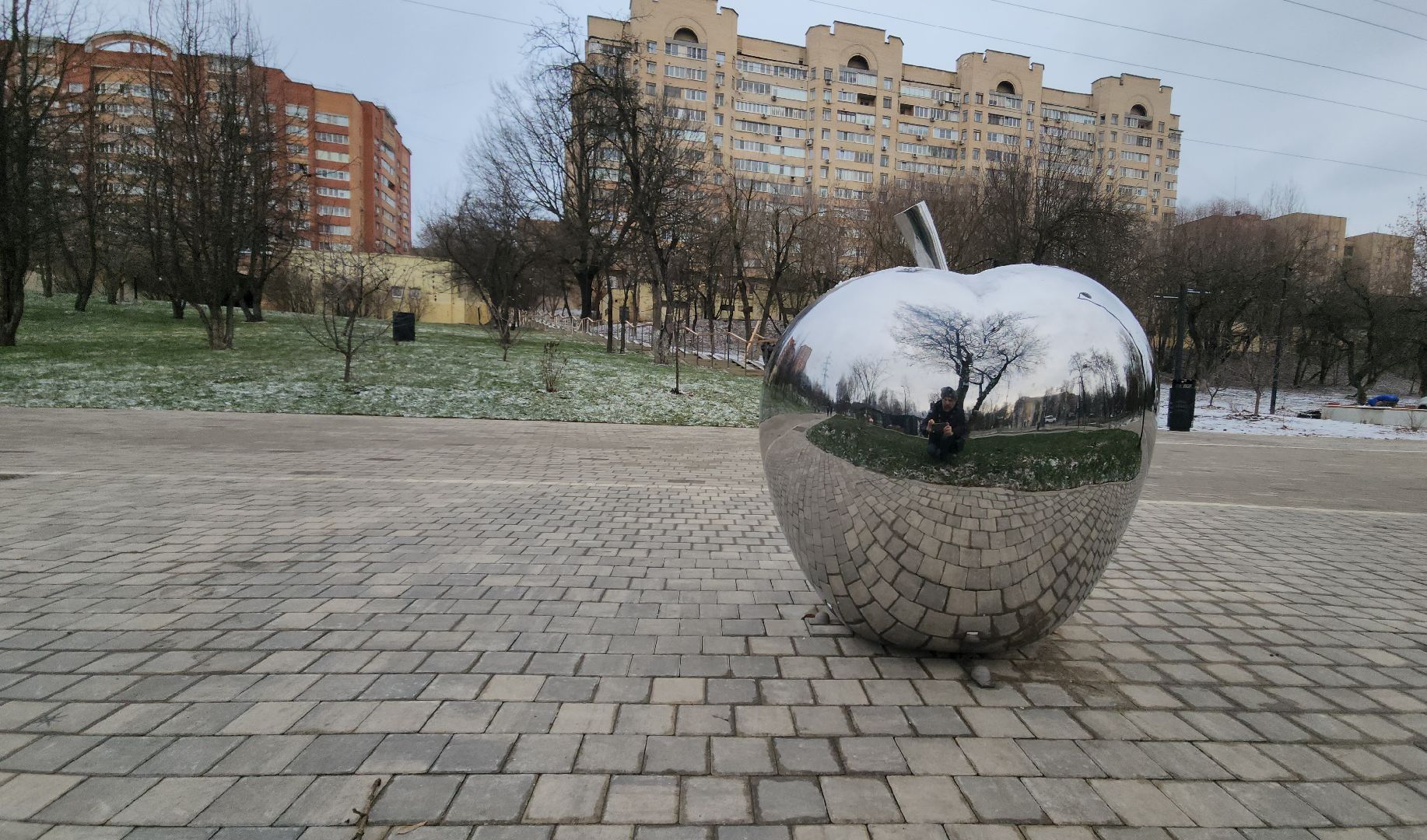 красногорск, яблоневый сквер,