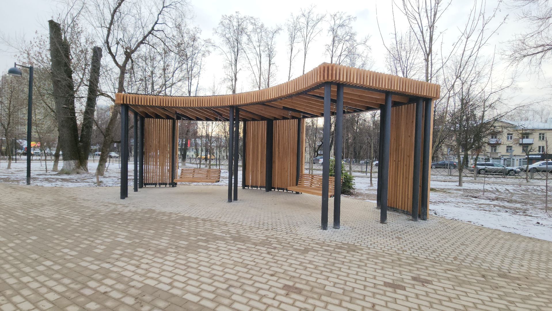 красногорск, яблоневый сквер,