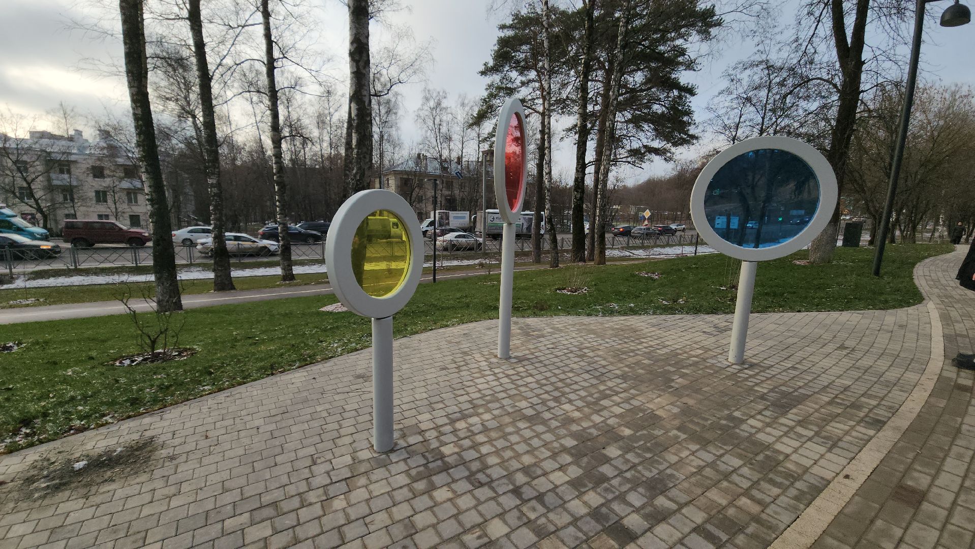 красногорск, яблоневый сквер,