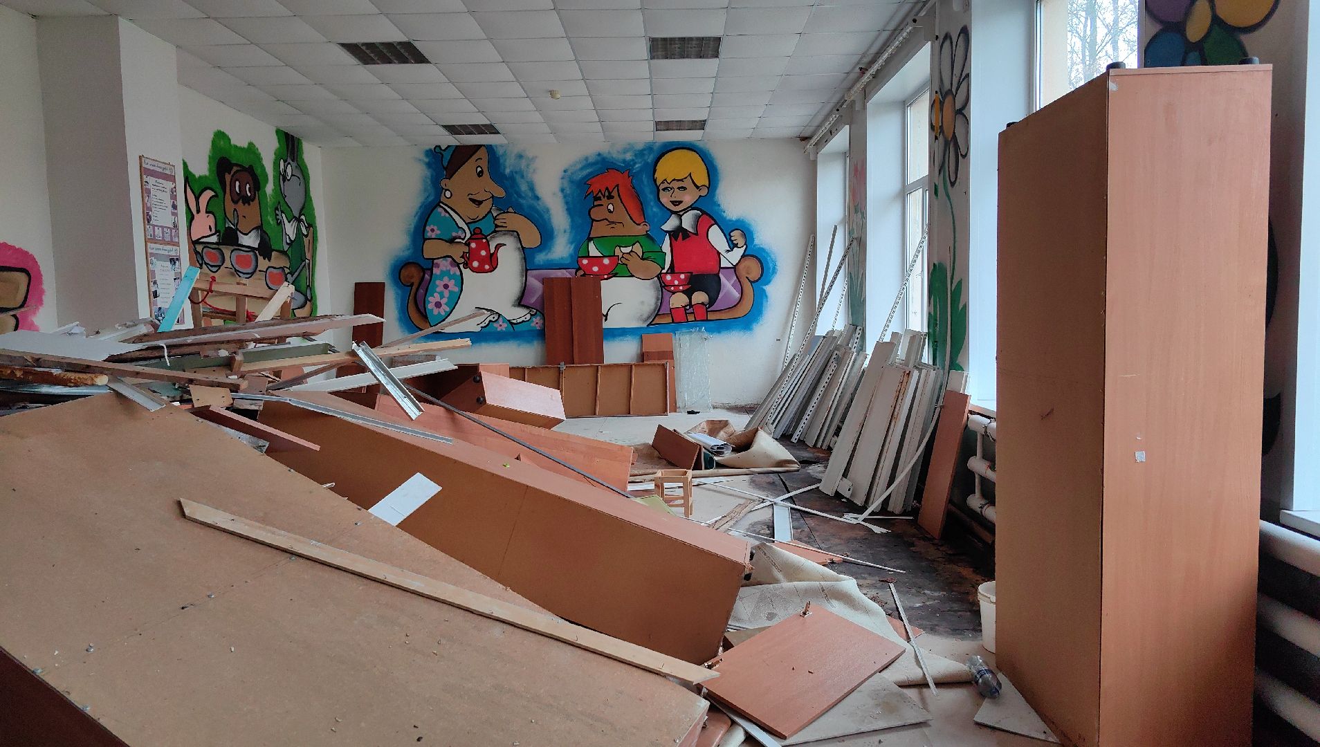 капитальный ремонт, здание, школа, ОВЗ, благоустрйство,