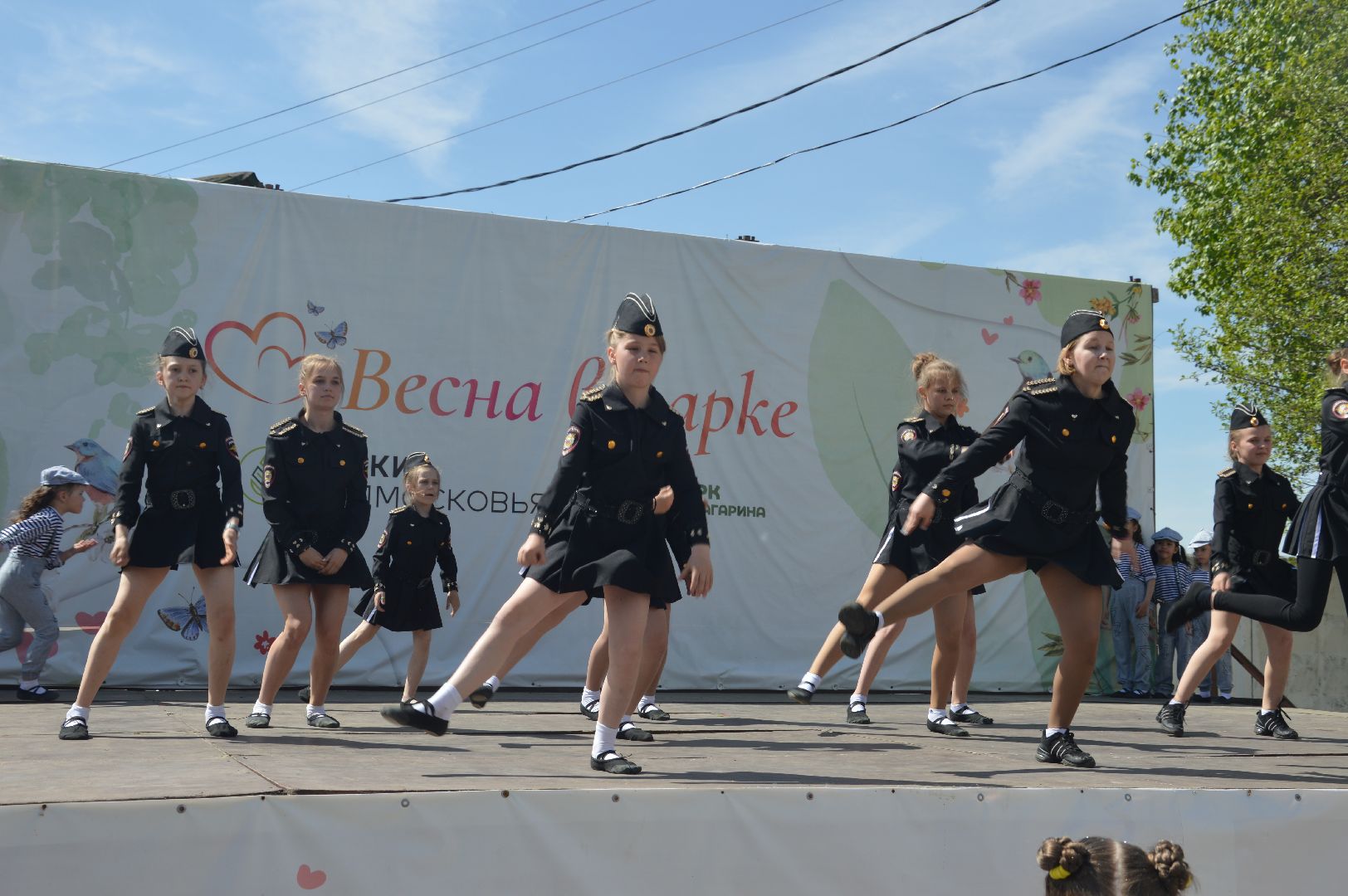 Город танцует в парках, Всероссийская акция. Шатура. Парк