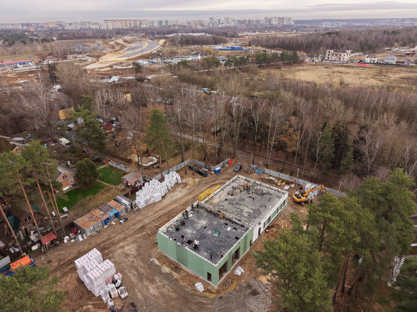 видео с коптера, подстанция скорой помощи ленинский, скорая помощь суханово,