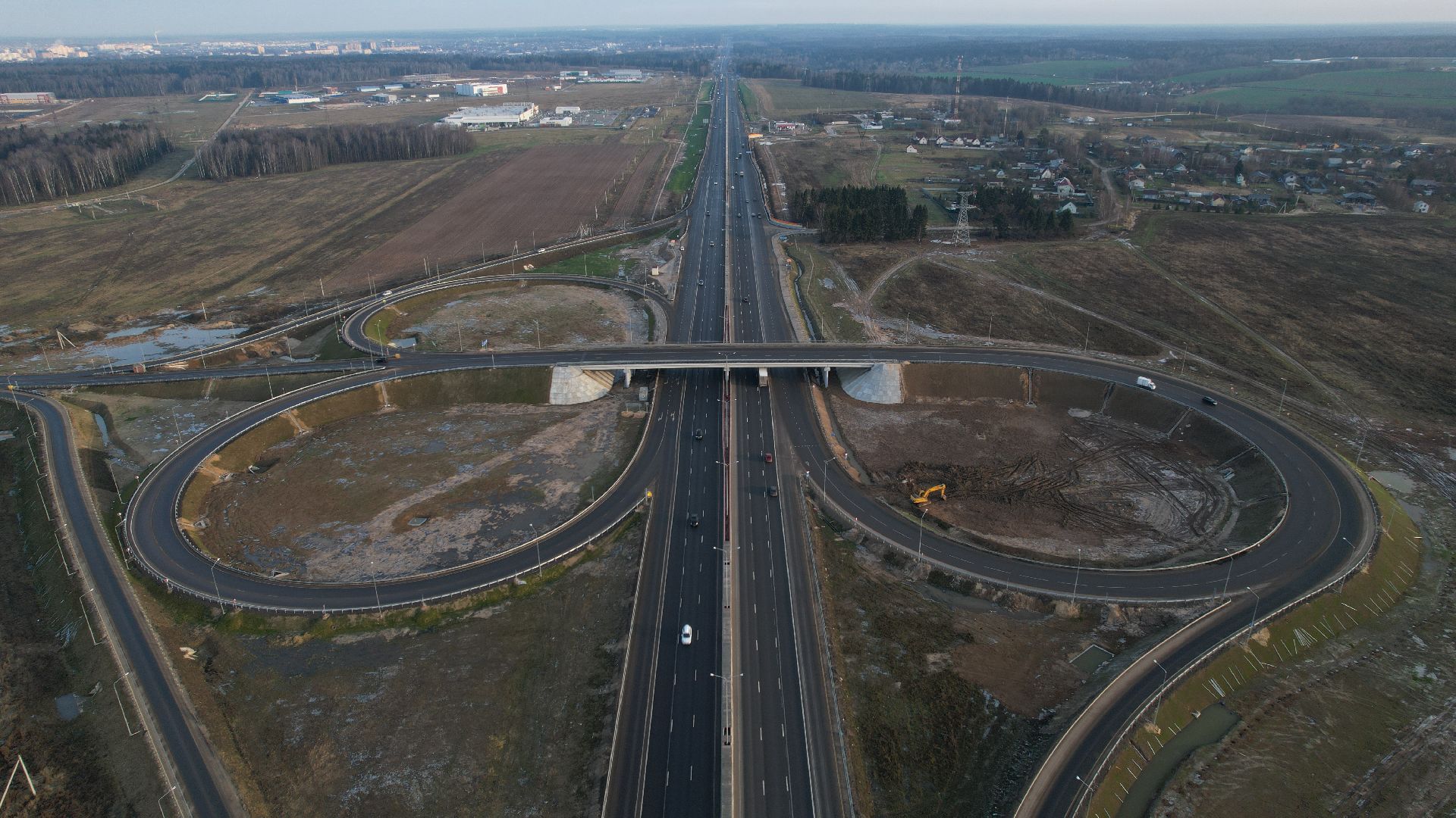 видео с коптера, трасса м-3, реконструкция трассы м-3, дороги наро-фоминск,