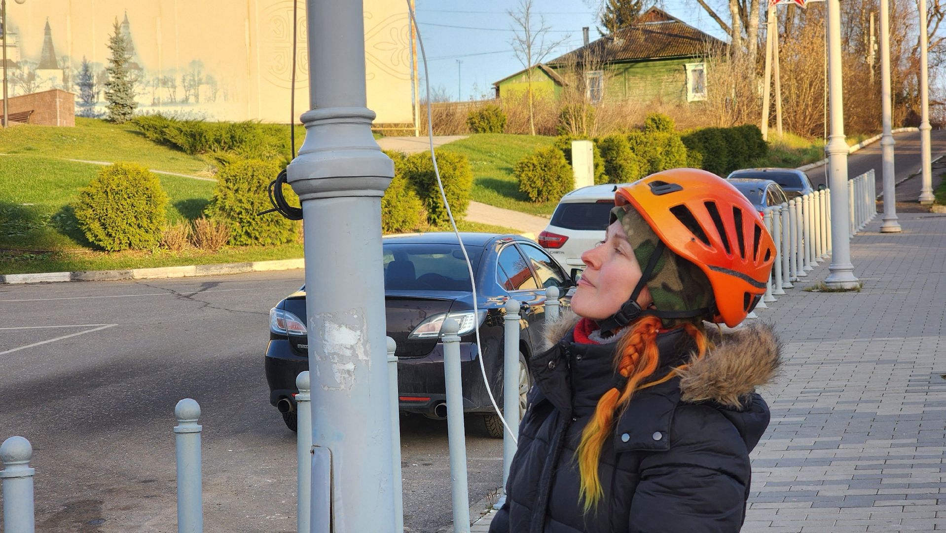 волоколамск, новогодние гирлянды, украшение города,