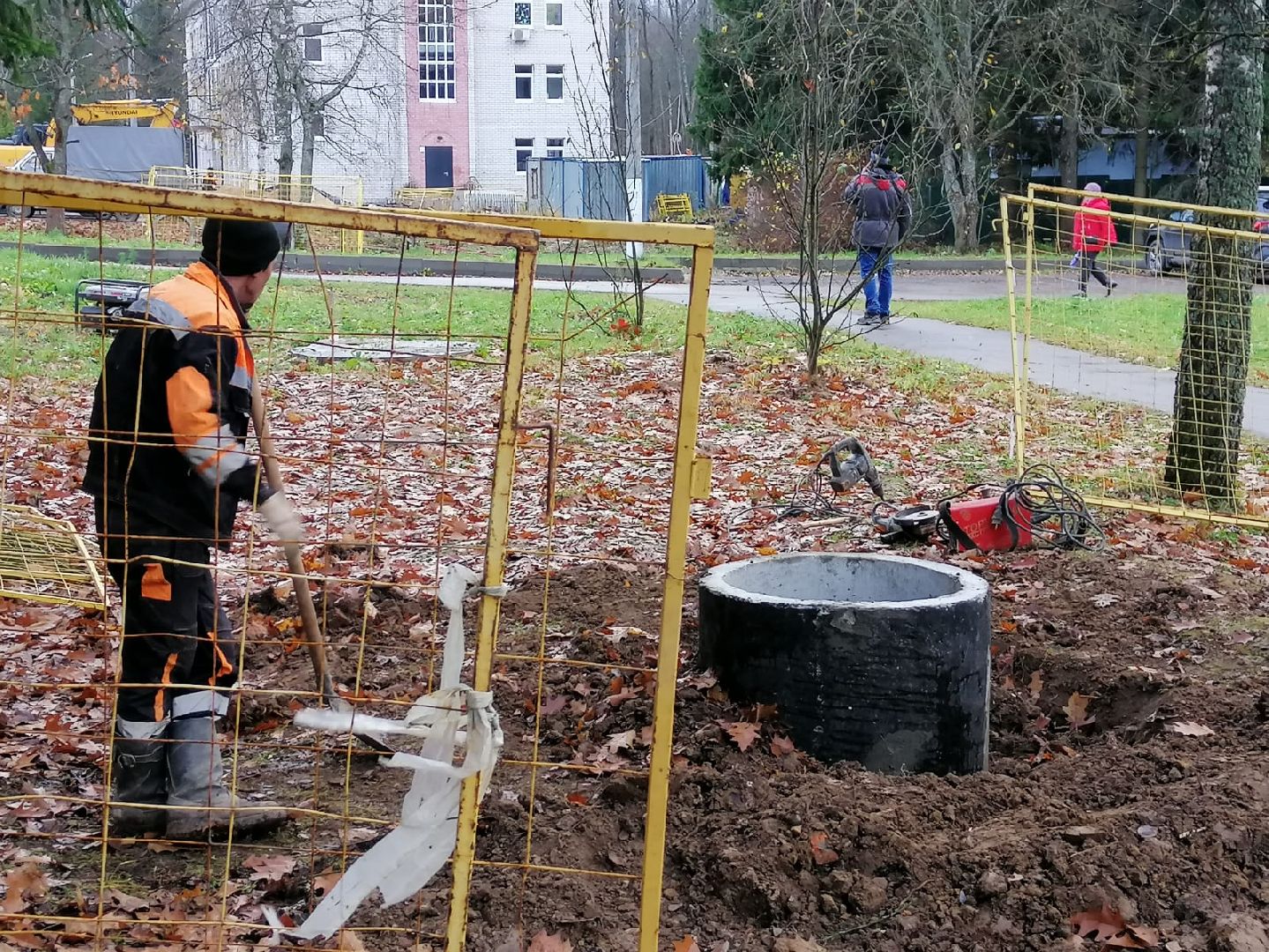 городской округ восход, жкх, благоустройство, канализационные колодцы,