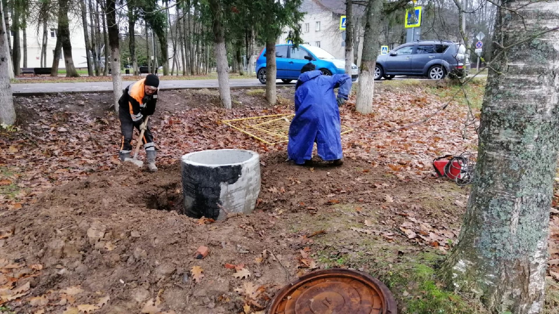 городской округ восход, жкх, благоустройство, канализационные колодцы,