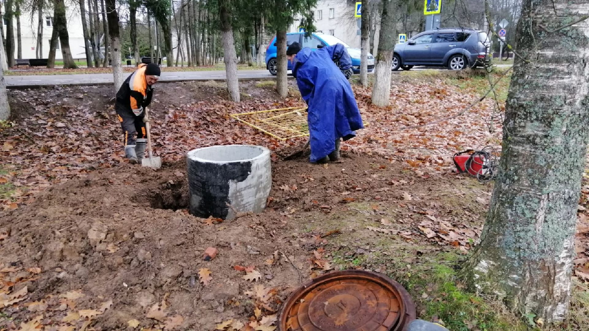 городской округ восход, жкх, благоустройство, канализационные колодцы,