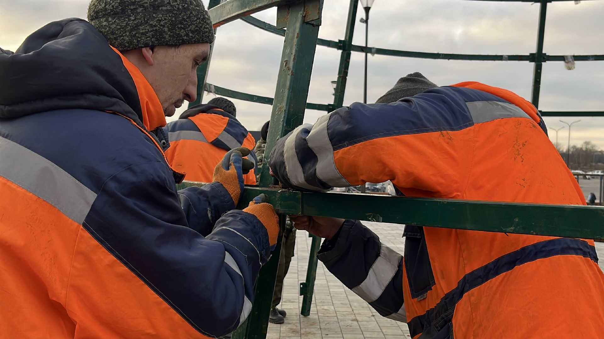 наро-фоминск, наро-фоминский городской округ, зима в подмосковье , подготовка к новому году,