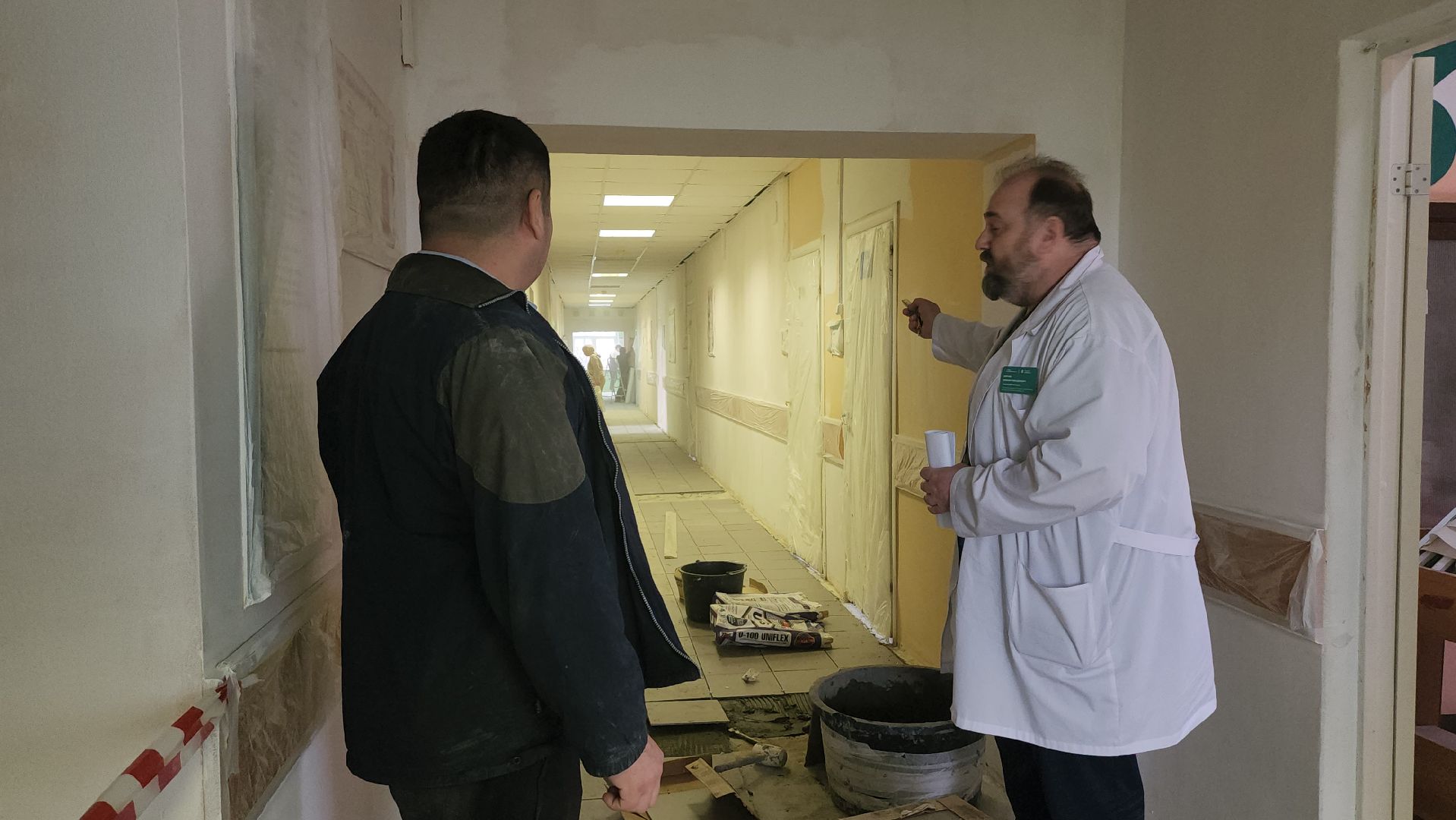 люберцы, дзержинский,ремонт поликлиники,