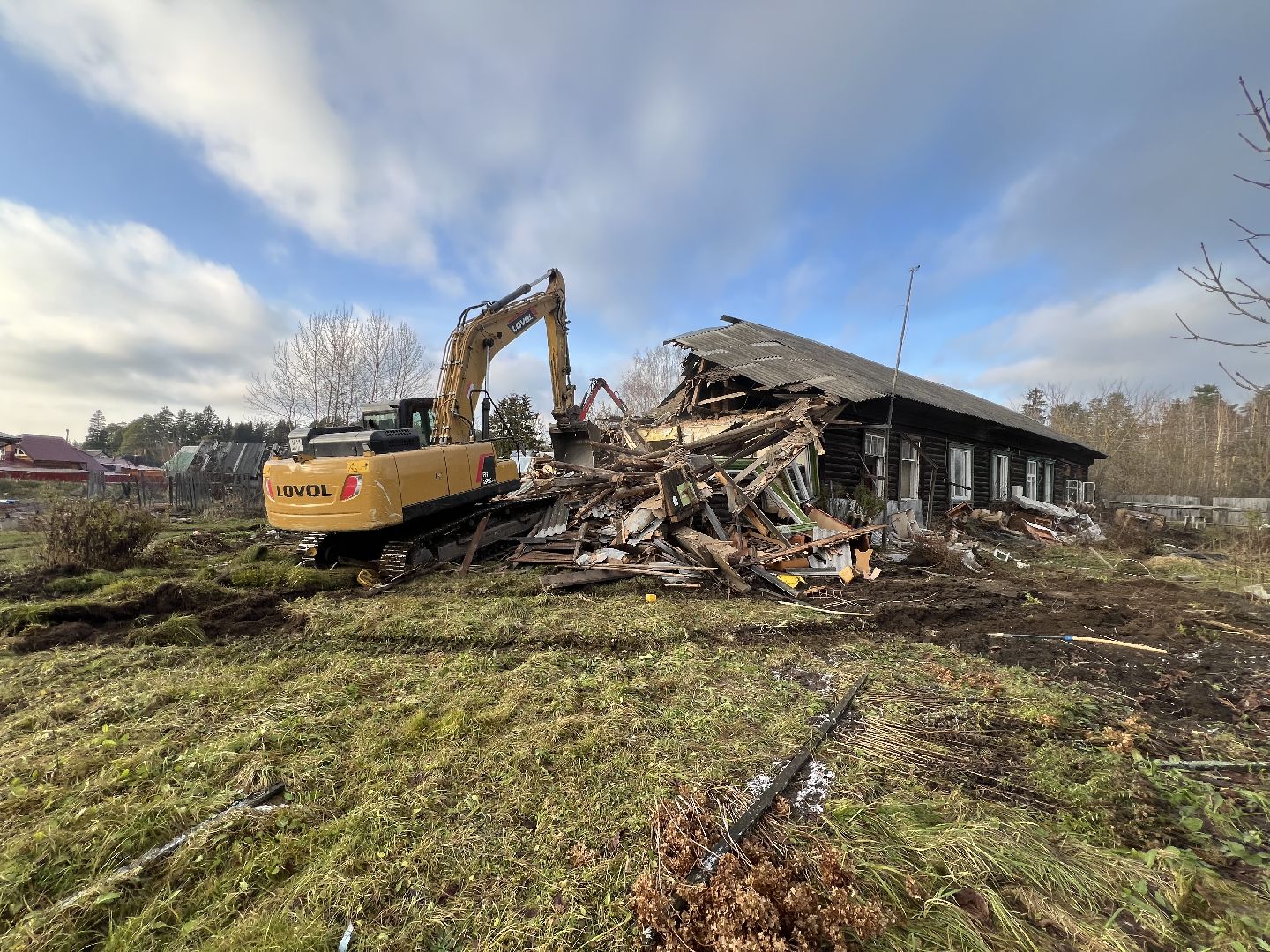 талдомский городской округ, Поселок вербилки, Снос домов, аварийное жилье,