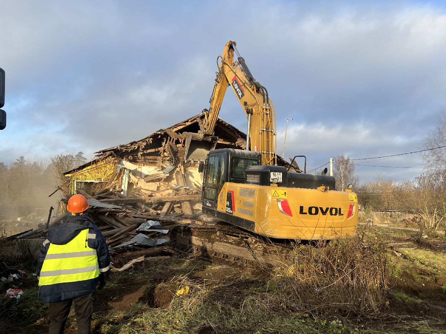 талдомский городской округ, Поселок вербилки, Снос домов, аварийное жилье,