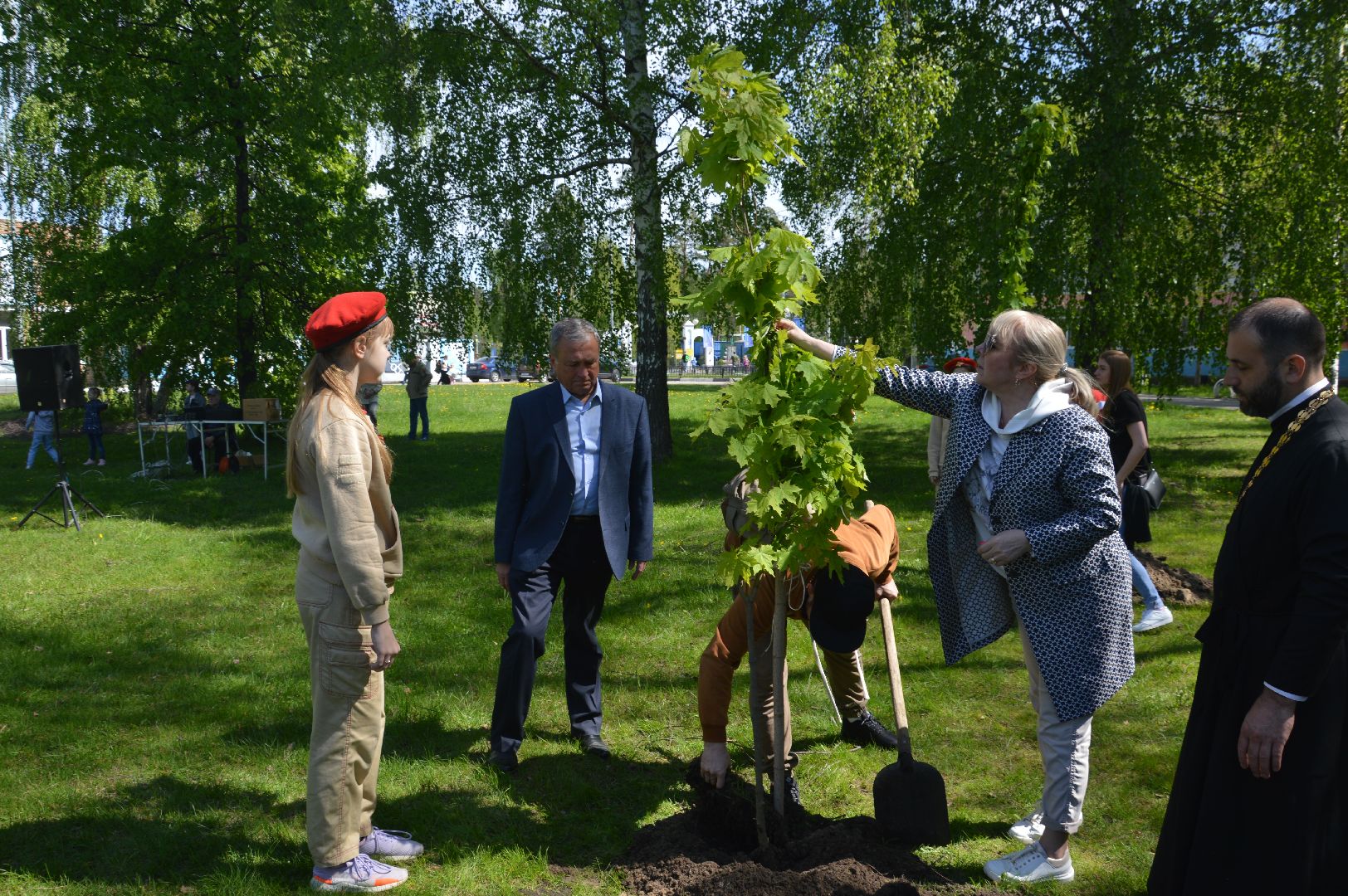 Шатура, Лес Победы, Всероссийская акция. 2369 саженцев.