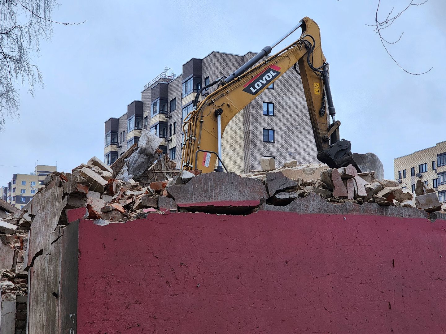 снос аварийного дома, аварийный дом, благоуйстройство, старая купавна,  богородский городской округ,