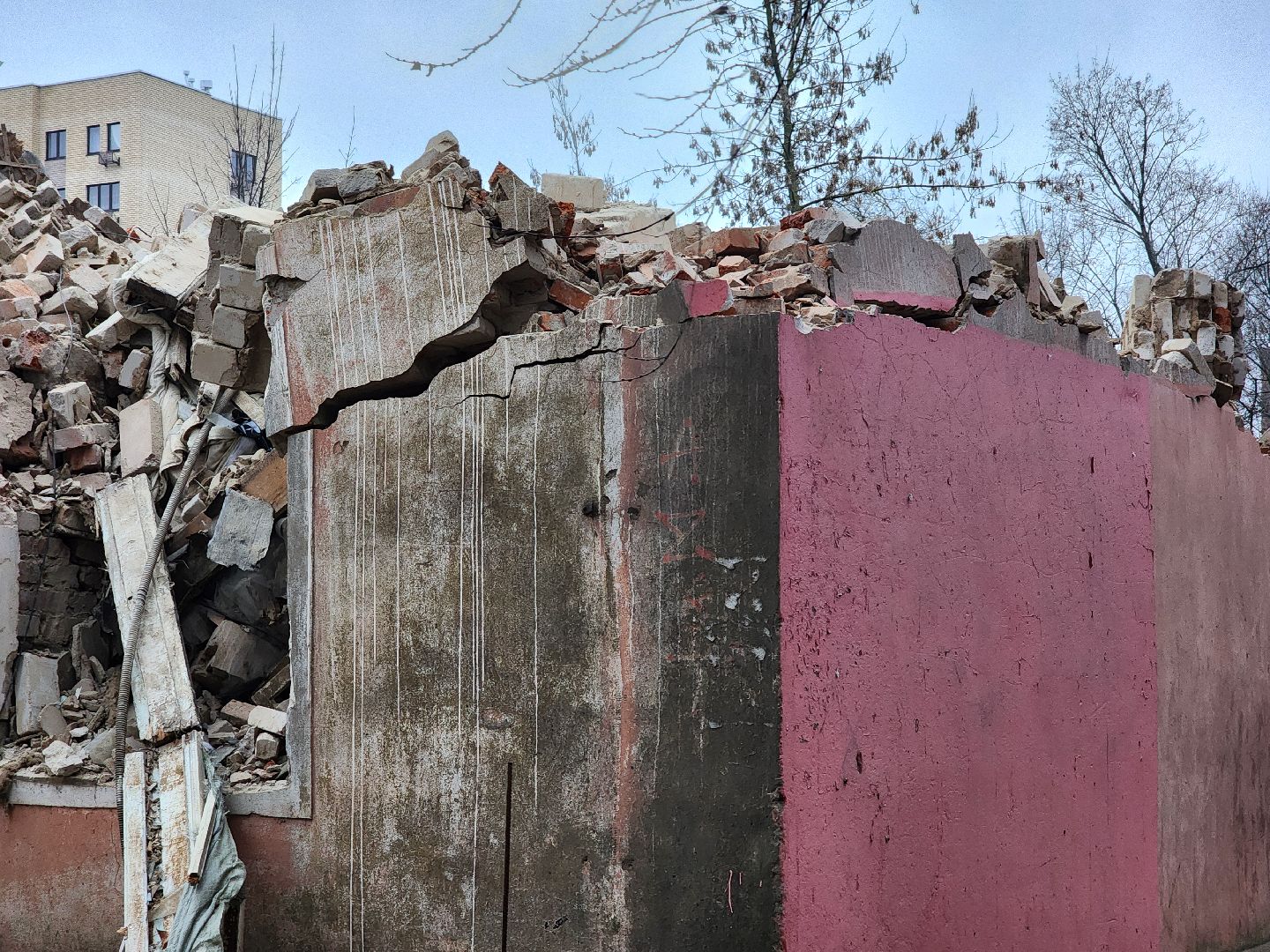 снос аварийного дома, аварийный дом, благоуйстройство, старая купавна,  богородский городской округ,