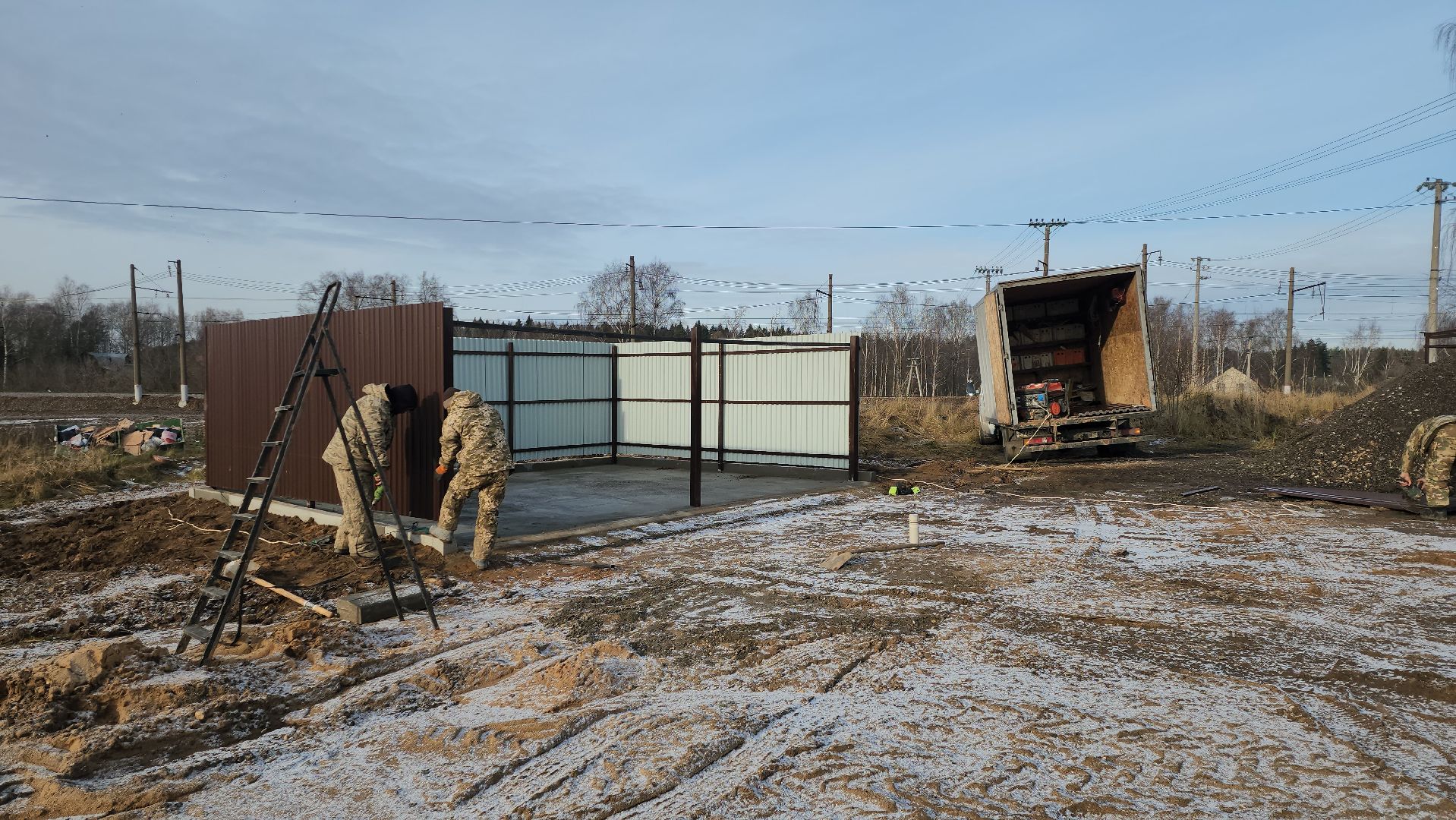 истра, манихино, контейнерные площадки,