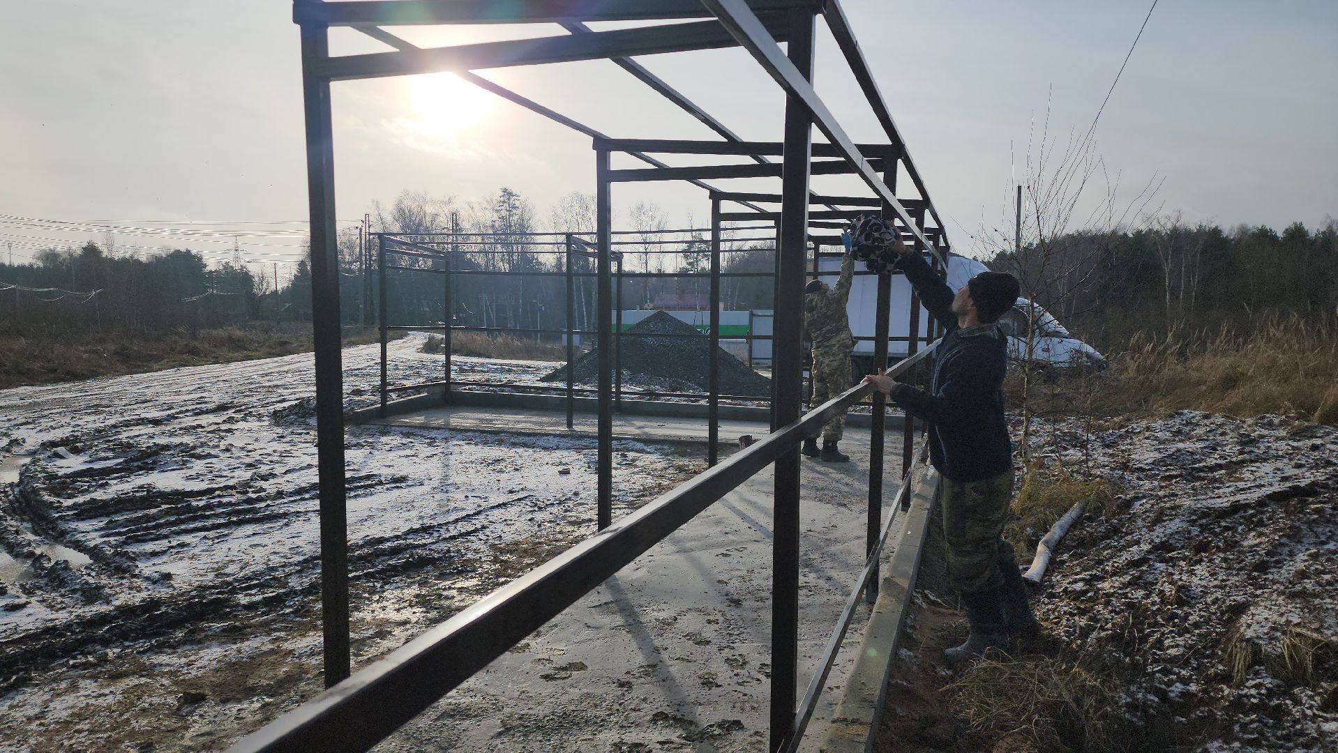 истра, манихино, контейнерные площадки,