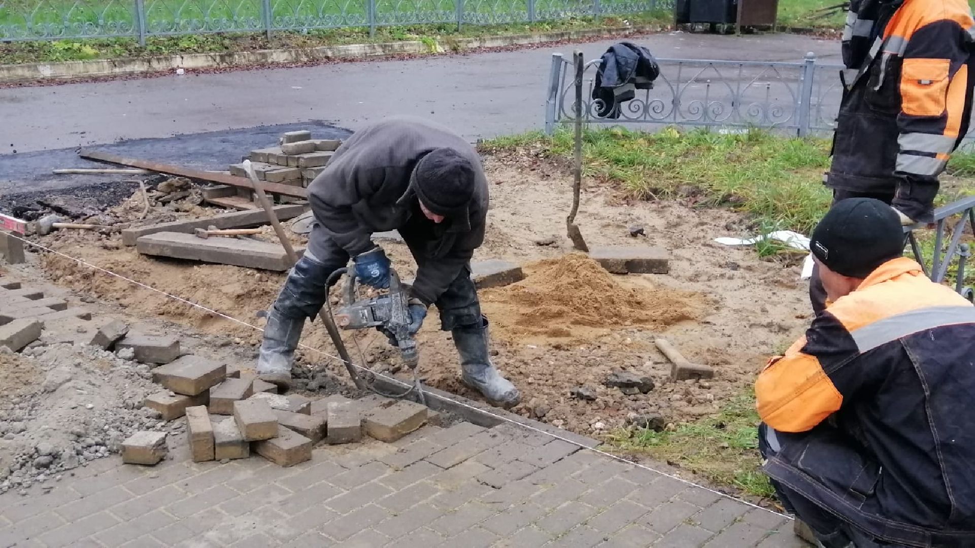 городской округ восход, благоуйстройство, тротуар,