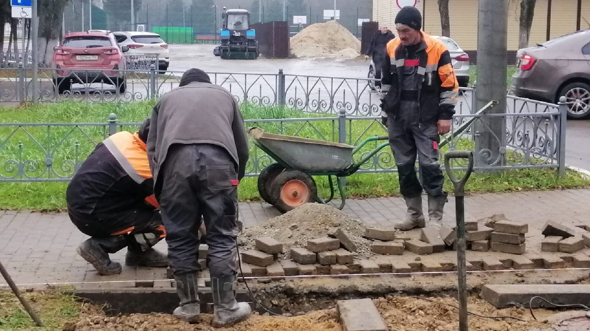 городской округ восход, благоуйстройство, тротуар,