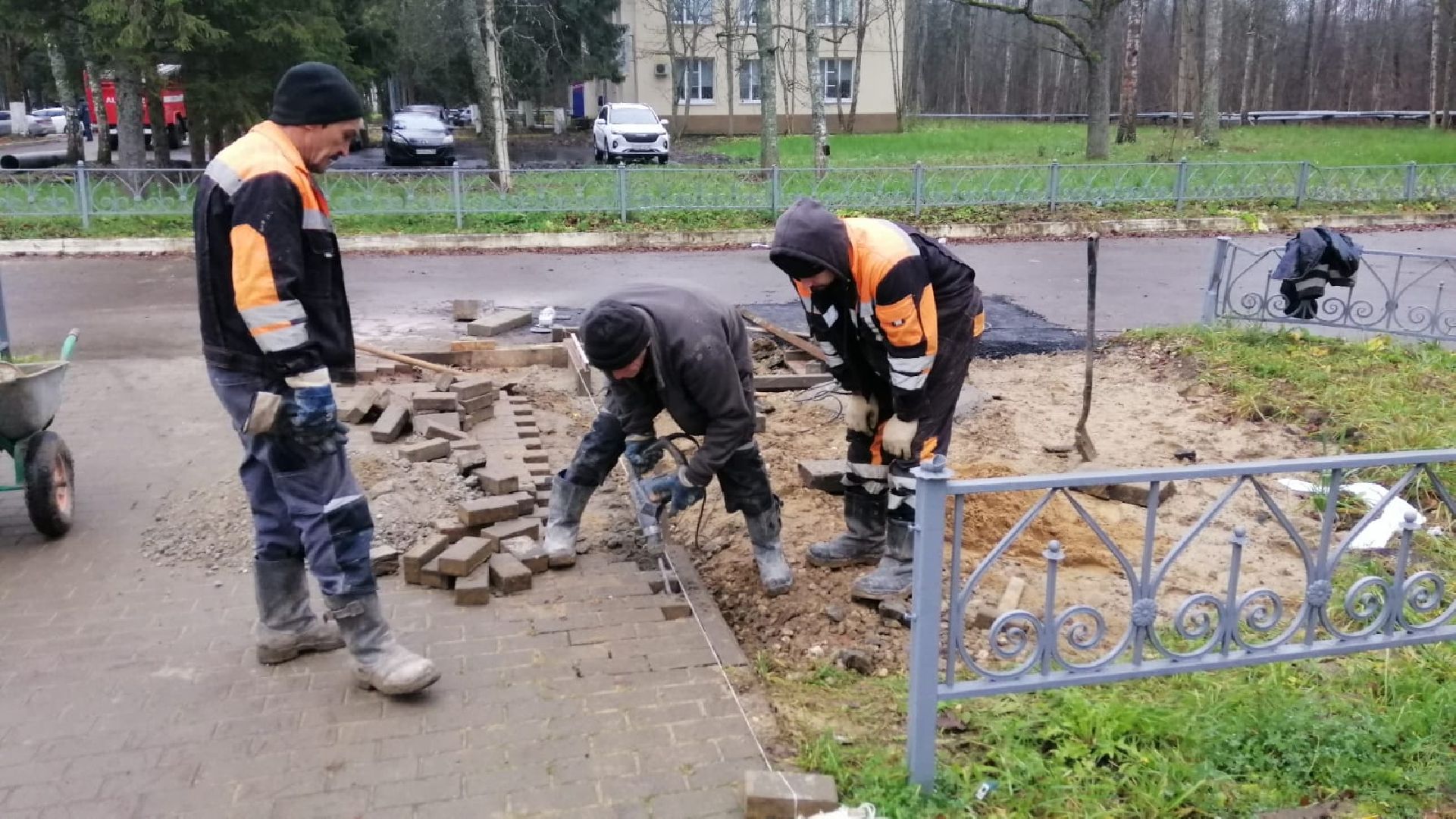 городской округ восход, благоуйстройство, тротуар,