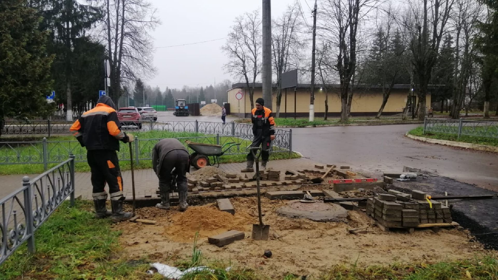 городской округ восход, благоуйстройство, тротуар,
