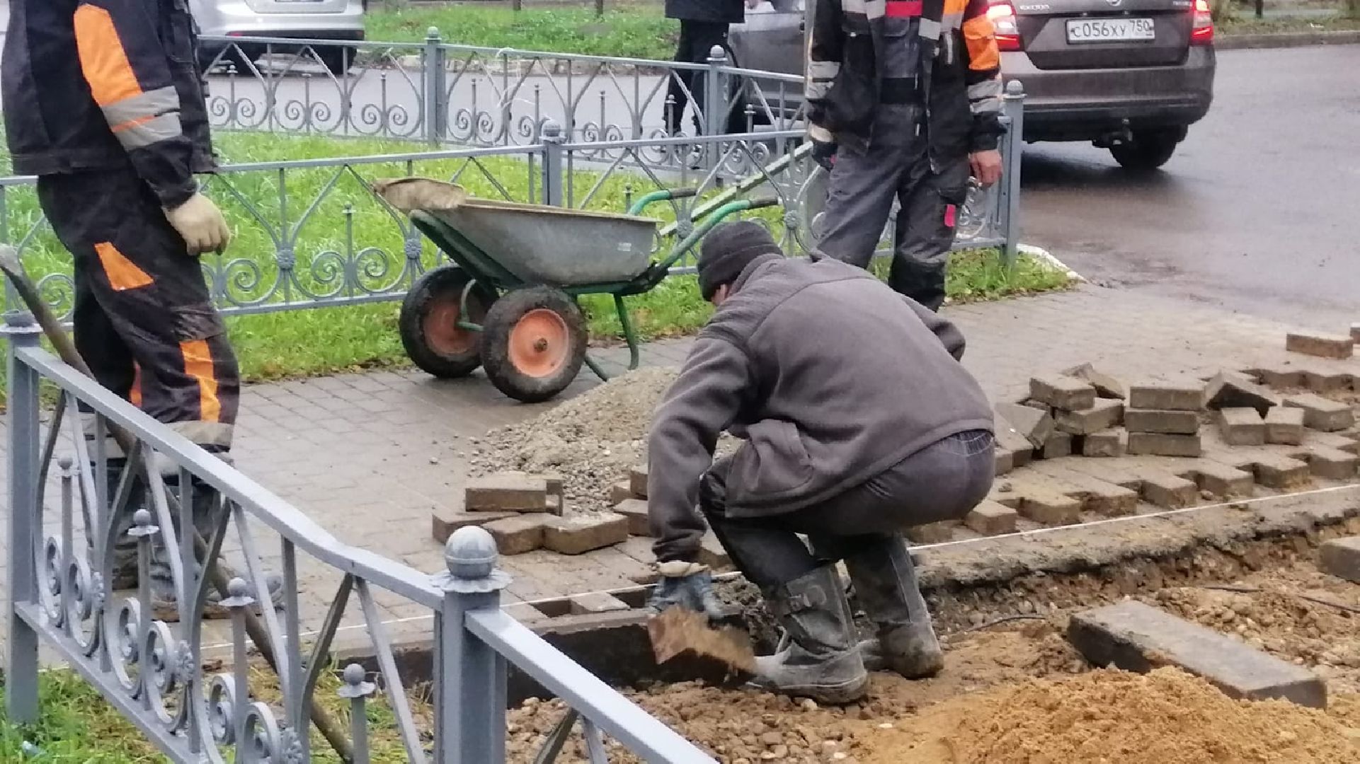 городской округ восход, благоуйстройство, тротуар,