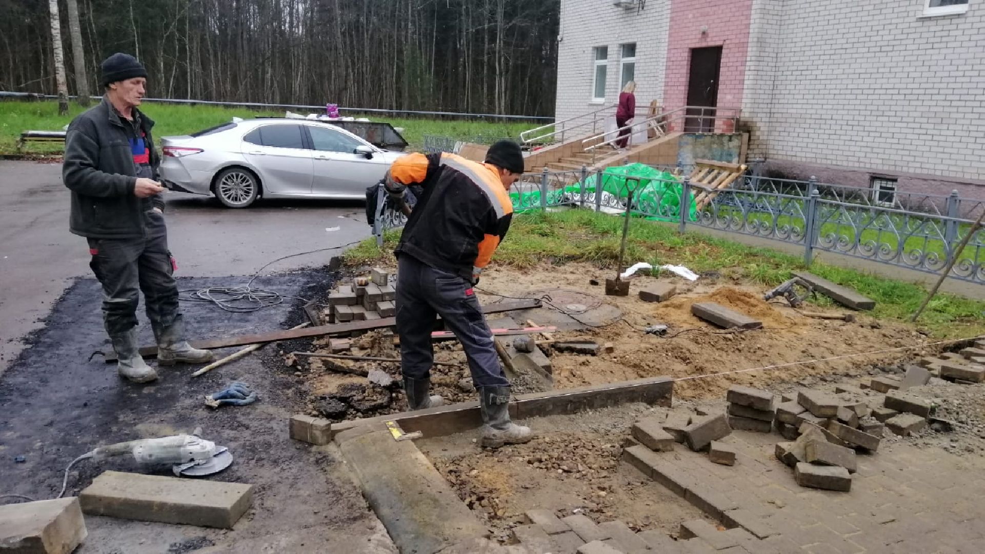 городской округ восход, благоуйстройство, тротуар,