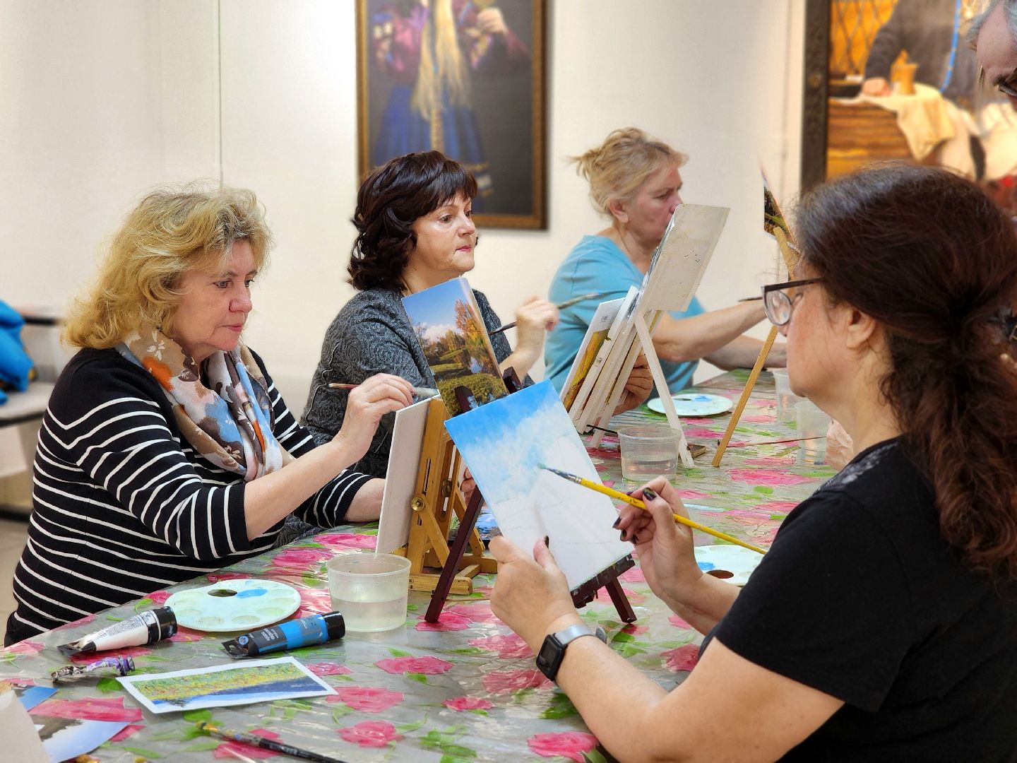 мастер-класс, художник, выставка, живопись,