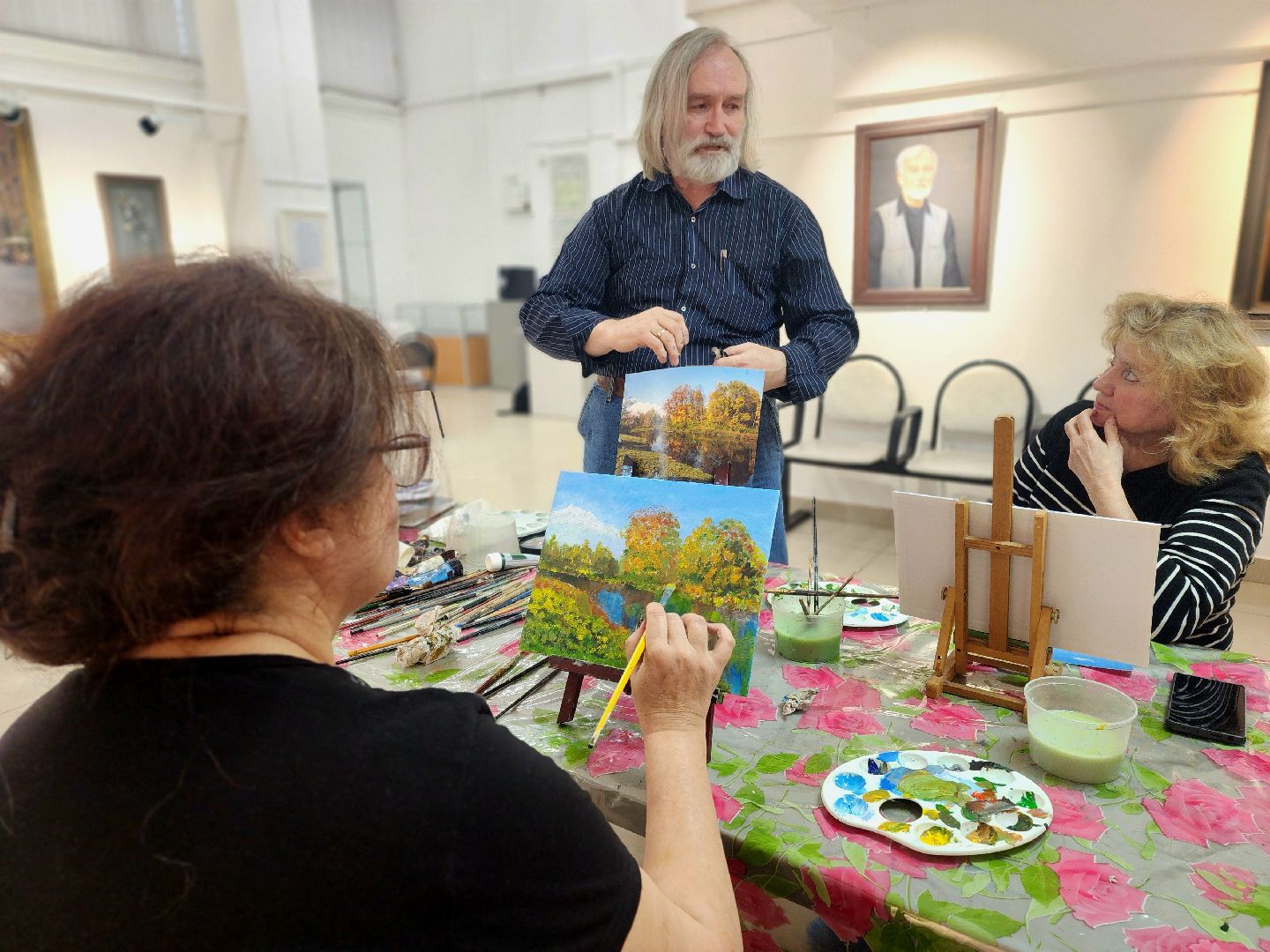 мастер-класс, художник, выставка, живопись,