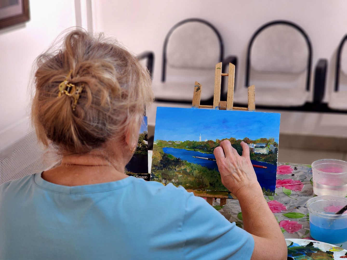 мастер-класс, художник, выставка, живопись,