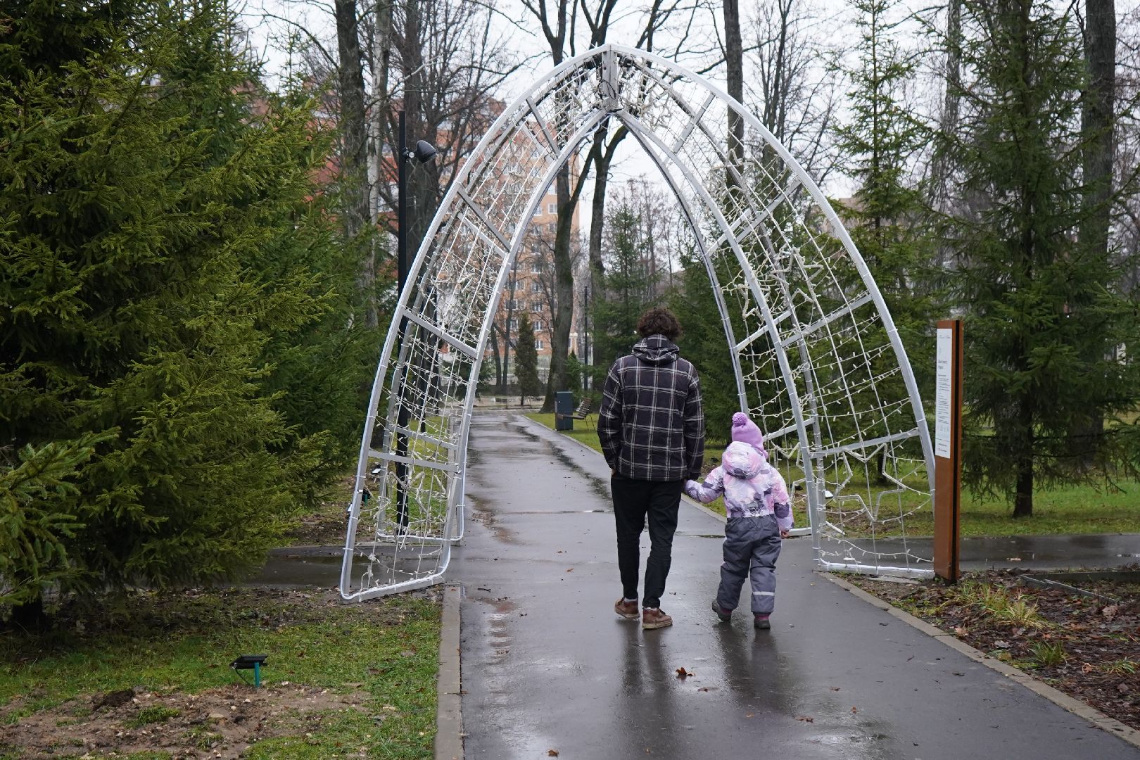 ступино, парк островского, новый год, ёлка,