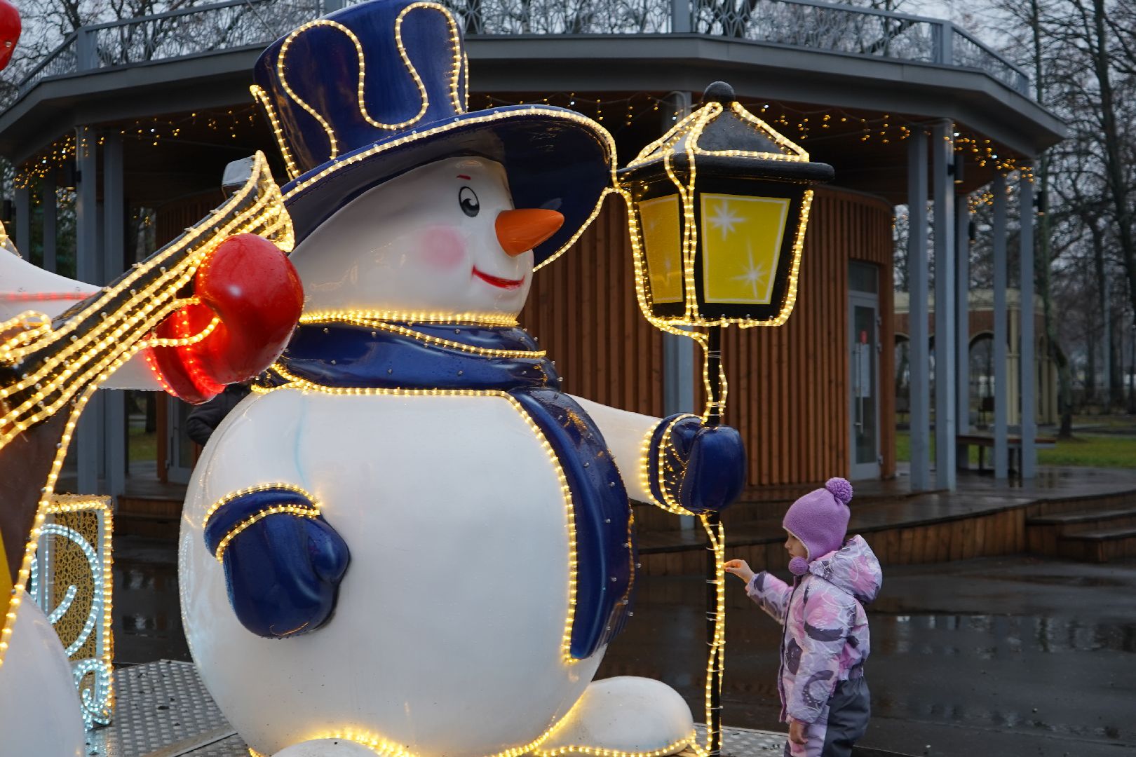 ступино, парк островского, новый год, ёлка,