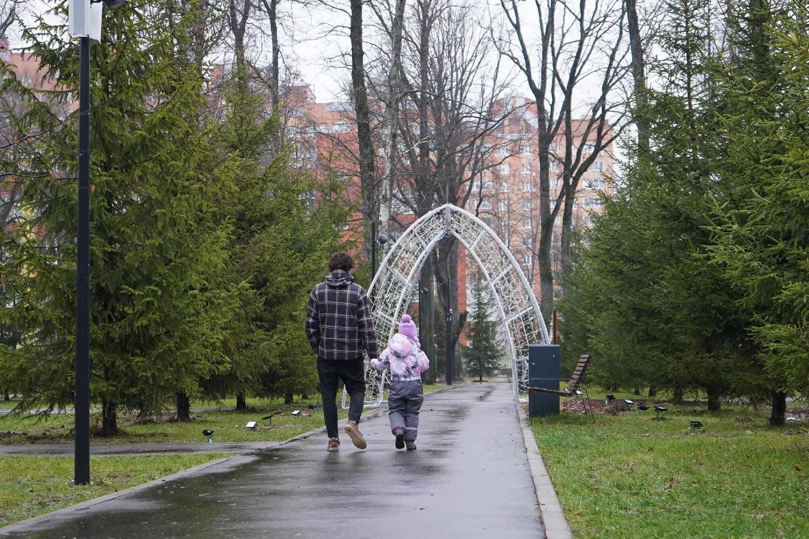 ступино, парк островского, новый год, ёлка,