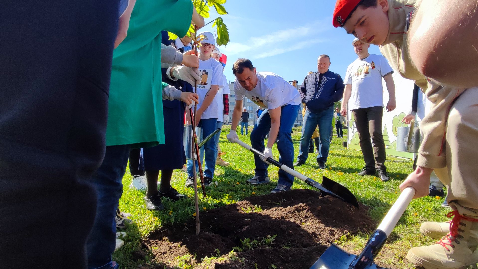 Кашира, лес победы, сад памяти, экология, акция, 9 мая
