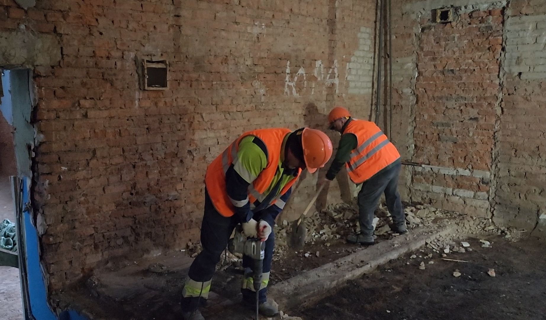 стройка, ремонт, школа,