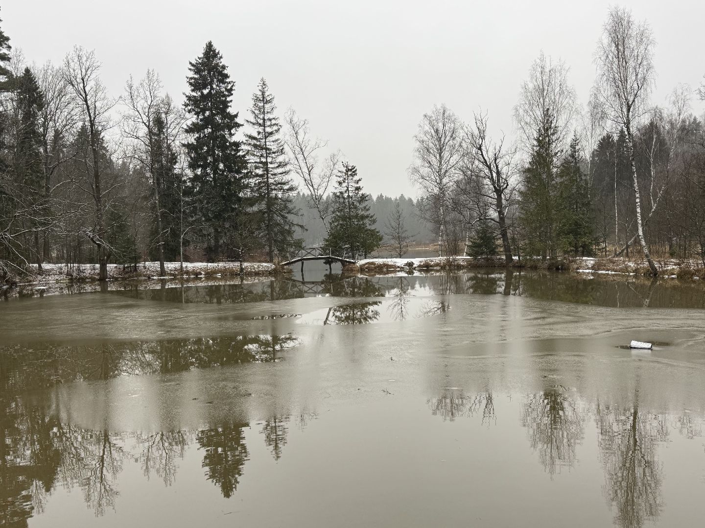 сергиево-посадский городской окру, Абрамцево ,Нижний пруд,