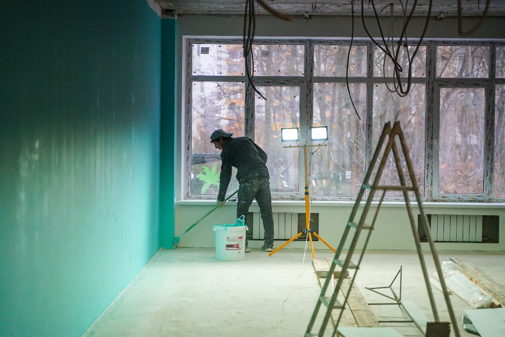 строительство, школа, ремонт,