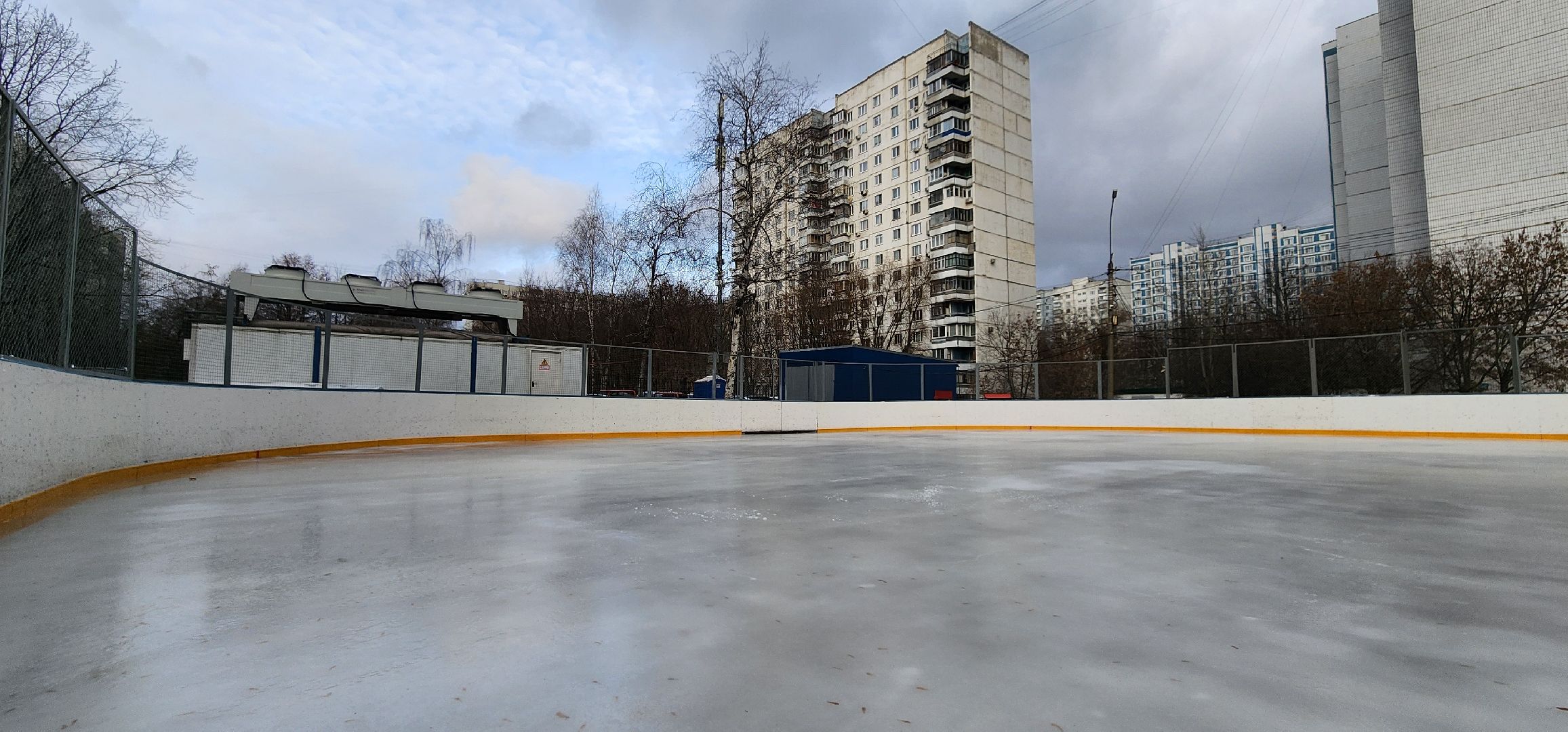 Химки, катки, Зима в Подмосковье,